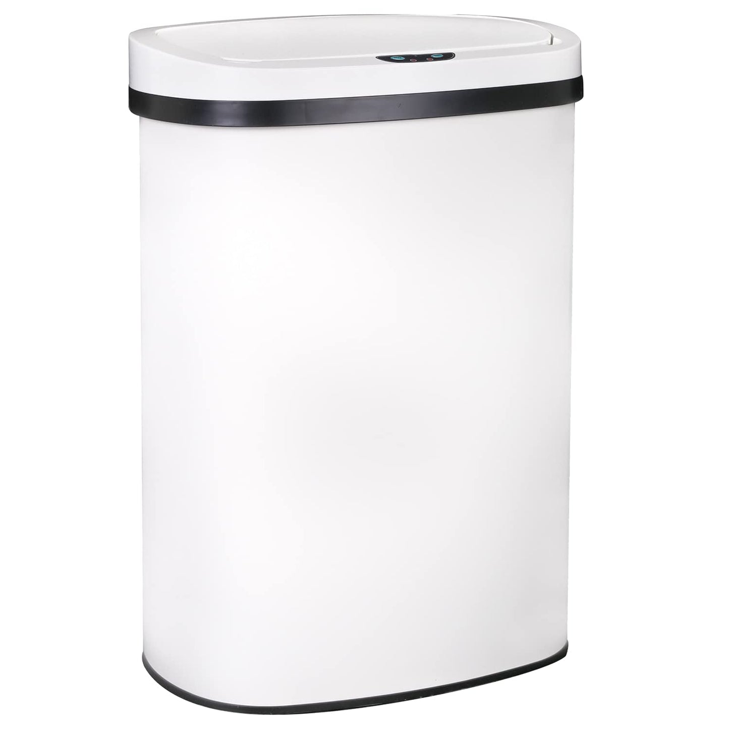 Kitchen Trash Can with Lid, 13 Gallon Automatic Garbage Can for Bathroom Bedroom Home Office 50 Liter Touch Free High-Capacity Brushed Waste Bin