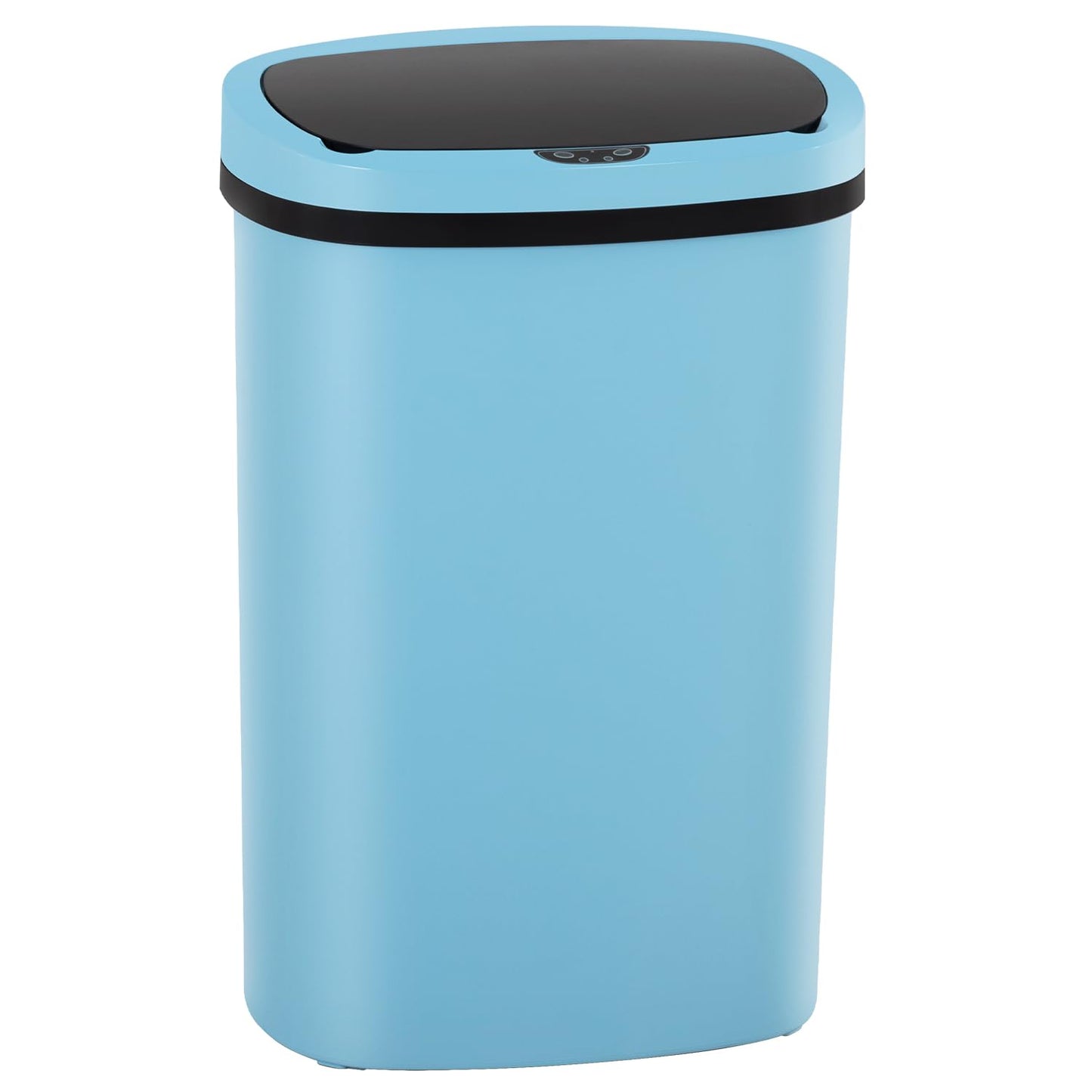 Kitchen Trash Can with Lid, 13 Gallon Automatic Garbage Can for Bathroom Bedroom Home Office 50 Liter Touch Free High-Capacity Brushed Waste Bin