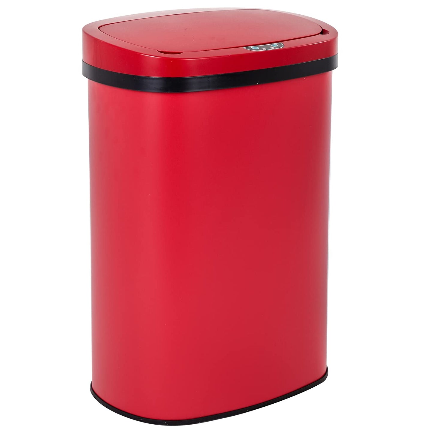 Kitchen Trash Can with Lid, 13 Gallon Automatic Garbage Can for Bathroom Bedroom Home Office 50 Liter Touch Free High-Capacity Brushed Waste Bin
